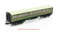 2P-012-102 Dapol Maunsell Corridor 3rd Class Coach number 2353 in SR Maunsell Green livery